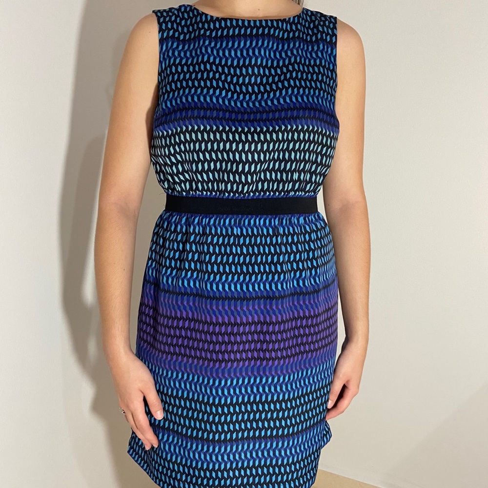 Loft Sleeveless Lined Dress XSP